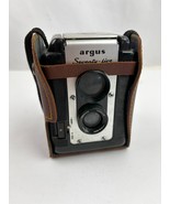 Vintage Argus Argoflex Camera 75 Seventy Five Lumar with Leather Case *U... - $424.29 MXN
