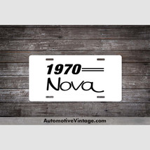 1970 Chevrolet Nova Car Model License Plate - $19.55