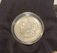 1921-P AU/UNC Morgan Silver Dollar 90% $1 Coin Over 100 Years Old - £50.46 GBP