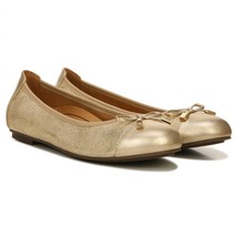 Vionic minna ballet flat - narrow width in Gold Metallic Snake - size 9.5 - $71.28