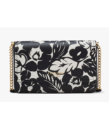 Kate Spade Morgan Tropical Foliage Flap Chain Wallet clutch Crossbody ~NWT~ - $143.55