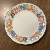 Noritake Epoch Market Day Pattern Salad Plate 7 1/2&quot; Diameter - $5.45