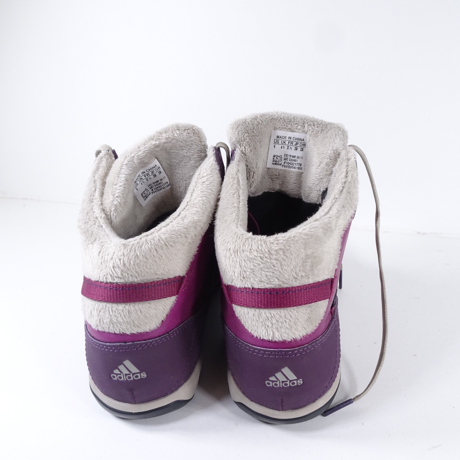 Adidas Women's Traxion Primaloft Climaheat Purple MID Snow Boots Size 6 Item image 6