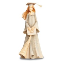 Foundations Graduation Girl Resin Figurine - $57.99