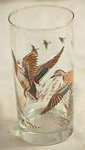 Mallard Ducks Libbey Glass 5-1/2&quot; Highball Tumbler 13 oz. Vintage Drinkw... - $19.79