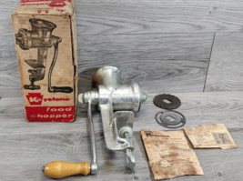 Vintage Keystone Food and Meat Chopper, Keyco Products, Inc., No. 1-0 in Box-USA - £16.70 GBP