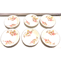 Edwin M Knowles Vtg 1940&#39;s Blossom Time 6 Pcs Small Fruit Sauce Bowls 5&quot;... - $16.70