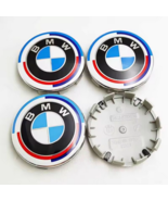 Set of 4 BMW Wheel Centre Caps 68mm - 1 3 5 7 Series, X5 X6 M &amp; Z Series - $24.99