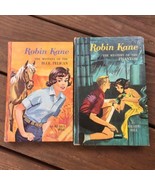 LOT: 2 Vintage Children&#39;s Mystery Books Robin Kane Eileen Hill 1966 Whitman - £12.74 GBP
