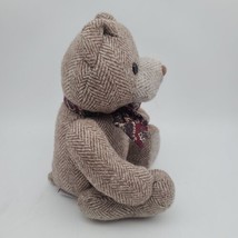 Ultra Rare Vintage Medium-Size Gund Bear With Pattern Design *Cl EAN* - £27.54 GBP