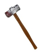 21&quot; Realistic Plastic BLOODY SLEDGE HAMMER Costume Accessory Haunted Hou... - $16.85 CAD