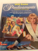 1986 Mattel Predicaments VCR Game TV Soap Opera Hosted by Joan Rivers Mint - £31.49 GBP