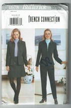 Butterick Sewing Pattern 4678 Misses Jacket Skirt Pants Size 6-12 - £7.03 GBP