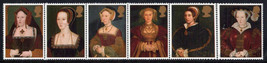 Great Britain 1729a MNH King Henry VIII Six Wives Women ZAYIX 0424M0099M - £3.34 GBP