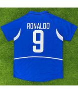 Soccer Jersey Blockcore Brazil 2002 Away Short Sleeve Shirt Name Set RON... - $39.99