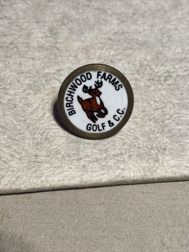 Birchwood Farms Country Club Logo Golf  Marker - $1.97