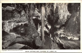 Swiss Cottage Way Caverns of Luray VA Virginia UNP 1926  DB Postcard L9 - $3.91