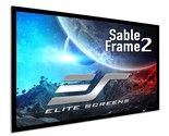 Elite Screens Sable Frame 2 Series, 180-inch Diagonal 16:9, Active 3D 4K... - $1,404.99