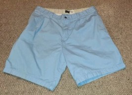 Mens Saddlebred 36W Light Blue Shorts Summer Casual Golf - $14.99