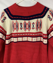 Vintage JC Penney Sweater Men’s Medium Acrylic Knit USA 70s 80s - £31.44 GBP