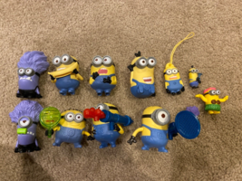 Lot of 12 Happy Meal McDonalds Despicable Me Minions Toy Figurines - £14.56 GBP