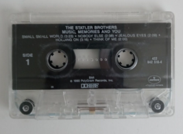 The Statler Brothers, Music, Memories and You, Cassette Tape Only - $1.93