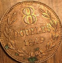 1949 GUERNSEY 8 DOUBLES - £3.74 GBP