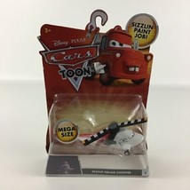 Disney Cars Toon Rescue Squad Chopper #3 Sizzlin’ Paint Job Helicopter Mega Size - £31.25 GBP