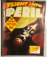 FLIGHT INTO PERIL (Australia) Gredown B&amp;W horror comic magazine VG++ - $44.54