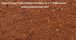 Neem Cake Powder Organic Fertilizer 6-1-2 OMRI Listed 50 lbs - $178.70