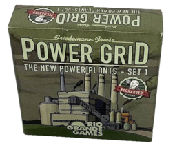 Power Grid Set 1 Plant Recharged Version Cards Germany USA Game Rio Gran... - $16.78