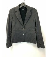 Theory Women&#39;s Size 4 Black and White Pinstriped 2 Button Blazer Jacket,... - $832.20 MXN