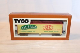 HO Scale Tyco, 40&#39; Box Car, Heinz 57 Varieties, Yellow, #484 - 355F BNOS - £23.59 GBP