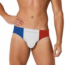Mondxflaur France Flag Swim Briefs Sexy Swimming Trunks Quick Dry Soft A... - $19.99