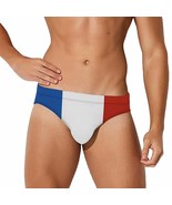 Mondxflaur France Flag Swim Briefs Sexy Swimming Trunks Quick Dry Soft A... - $19.99