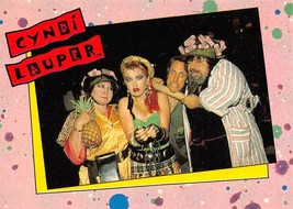 1985 Topps Cyndi Lauper #29 Captain Lou Albano WWF Girls Just Want To Have Fun ✨ - £0.69 GBP