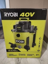RYOBI 40v 10 Gal. Wet/Dry Vacuum (TOOL ONLY) Open Box RY40WD01B - £90.07 GBP