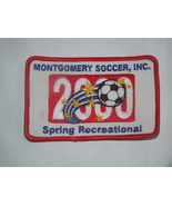 MONTGOMERY SOCCER, INC. Spring Recreational 2000 - Soccer Patch - $6.75