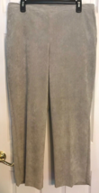 ALFRED DUNNER Grey Pull-On Pants ~ Size 16P Wrinkle Proof Material New Condition - £12.64 GBP