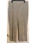 ALFRED DUNNER Grey Pull-On Pants ~ Size 16P Wrinkle Proof Material New C... - £12.46 GBP