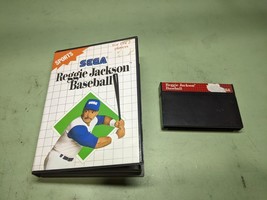 Reggie Jackson Baseball Sega Master System Cartridge and Case - $15.06