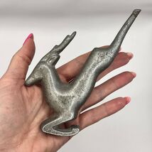 Vintage Soviet Russian Aluminum Deer Car Pad Car's Accessory Volga GAZ 21 - $98.00