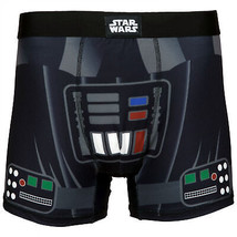 Star Wars Darth Vader Cosplay Men&#39;s Underwear Boxer Briefs Black - £17.38 GBP