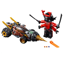 587PCS Niinja Drill Car Building Blocks Swordsmaan Warriorr Robot Brick Toys - £26.10 GBP