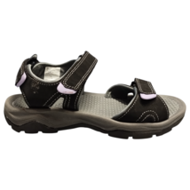 Khombu Outdoor Comfort River Sandals Mens 7M Black Gray Adjustable Strap... - $458.23 MXN