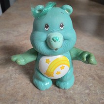 Posable Wish Care Bear Vintage 3.5&quot; PVC Figure Figurine VTG - £7.18 GBP