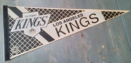 Vintage Los Angeles Kings NHL Wincraft Felt Full Size Pennant Flag Hockey - £22.23 GBP