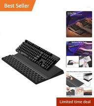 Luxury Memory Foam Keyboard Stand with Wrist Rest - Perfect for Home &amp; O... - $67.27