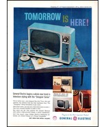 1950s General Electric TV Designer Series Gramercy 17&quot;, Barclay 21&quot; PRIN... - $121.46 MXN