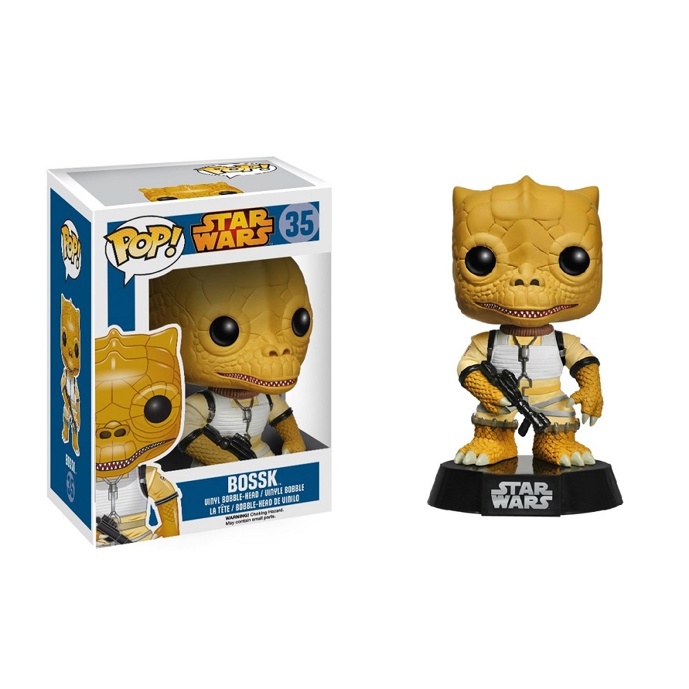 Funko Pop Star Wars 35 Bossk Blue Box Vaulted Return of the Jedi Figure ... - $55.00